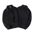 Men's Slim Denim Jacket Long Sleeve Classic Black Urban Jacket Coats